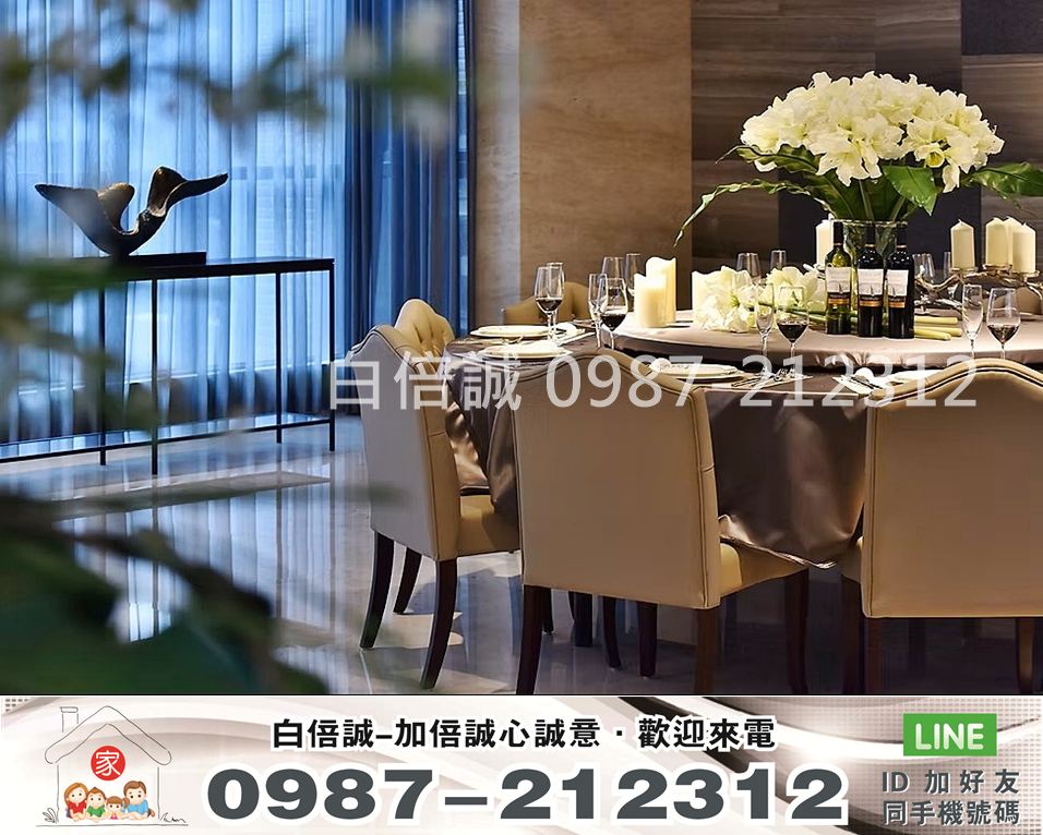 【國雄青水硯】超美裝潢大四房間間套房雙車位5米2大面寬電梯別