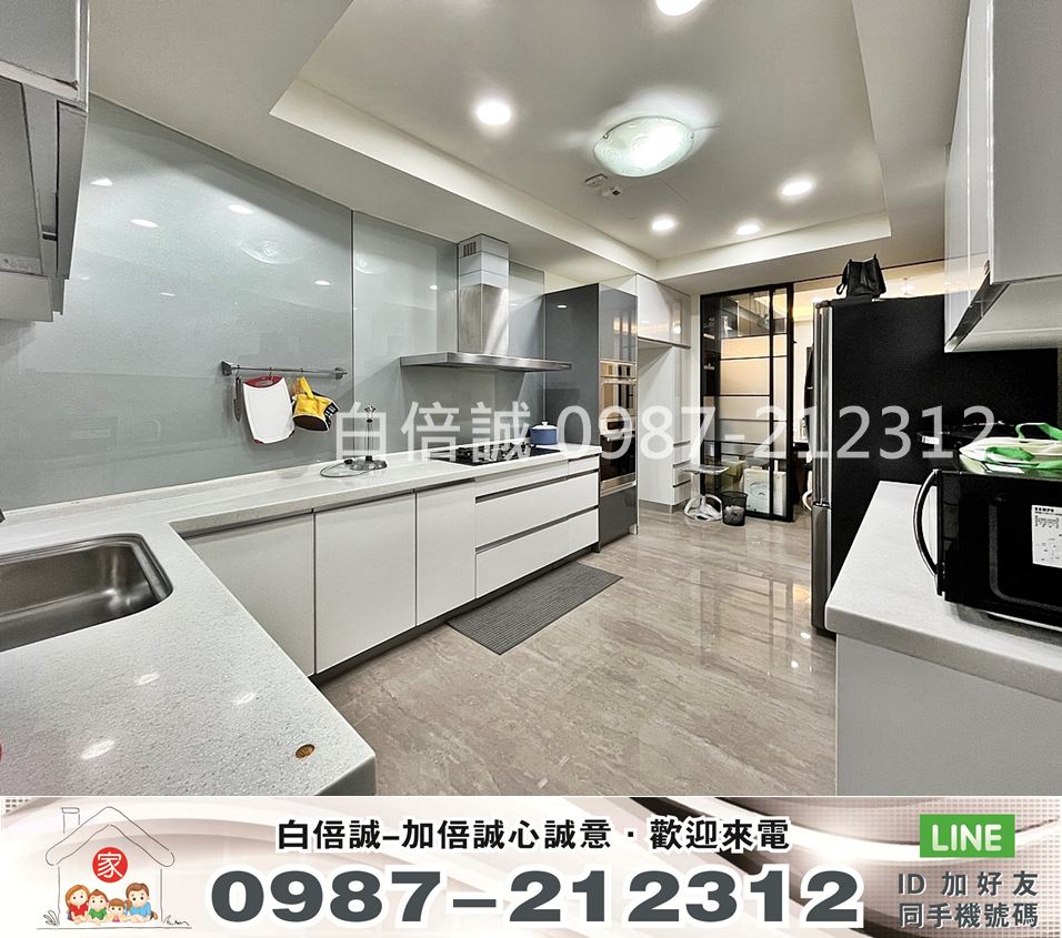 【國雄青水硯】超美裝潢大四房間間套房雙車位5米2大面寬電梯別