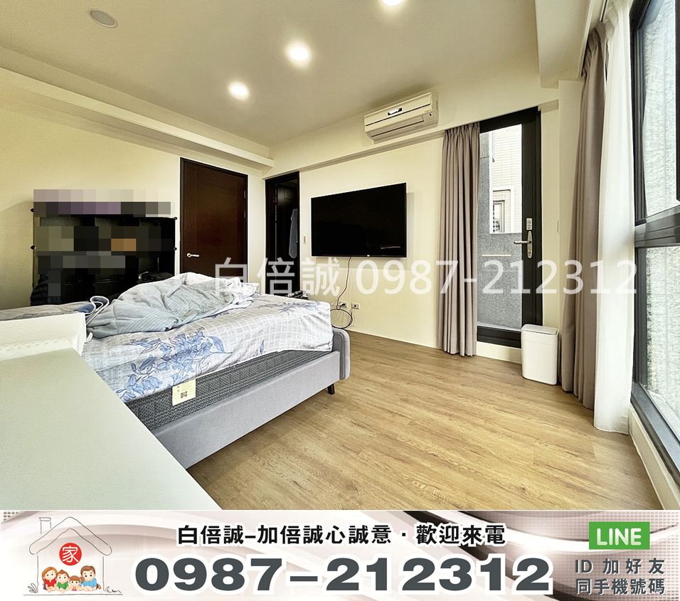 【國雄青水硯】超美裝潢大四房間間套房雙車位5米2大面寬電梯別