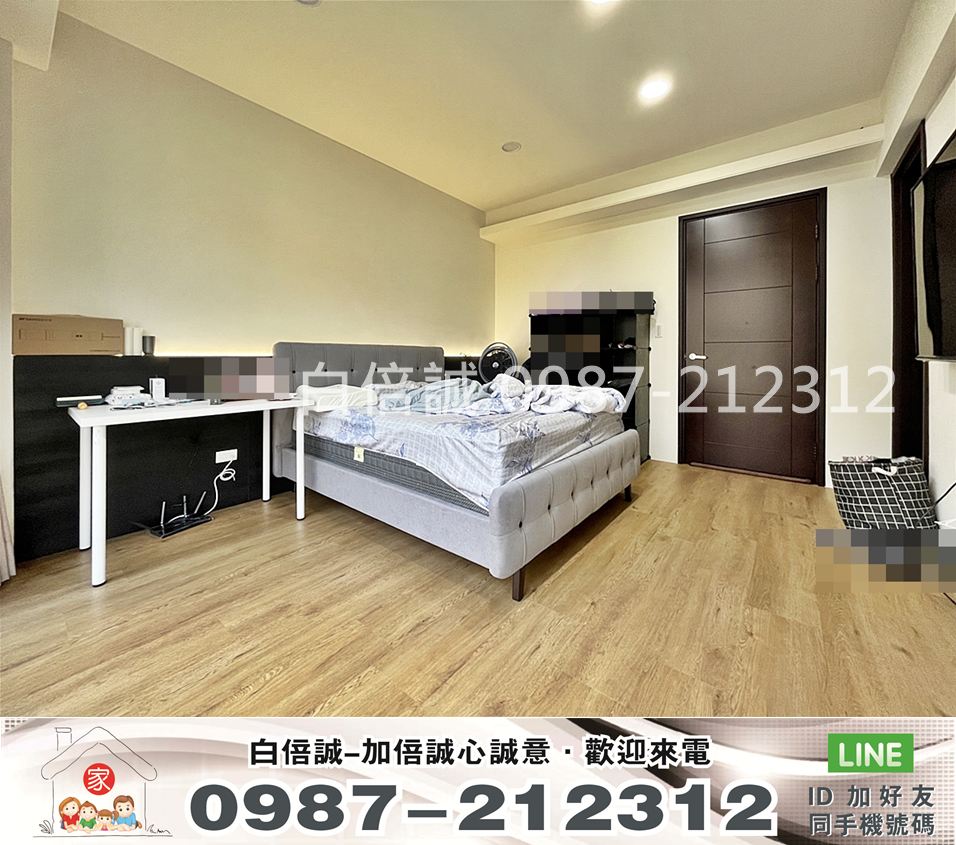 【國雄青水硯】超美裝潢大四房間間套房雙車位5米2大面寬電梯別