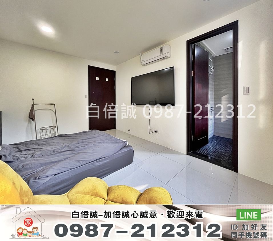 【國雄青水硯】超美裝潢大四房間間套房雙車位5米2大面寬電梯別